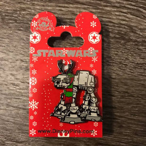 Disney 2017 Star Wars At-At Reindeer Pin